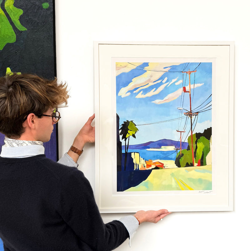 Thierry Lefort - Fatal vertigo - estampe