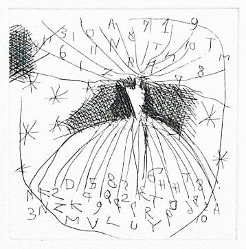 Aki Kuroda - Saint-Paul le monde - estampe