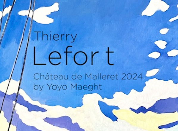 Thierry Lefort - Affiche "Château de Malleret" 2024