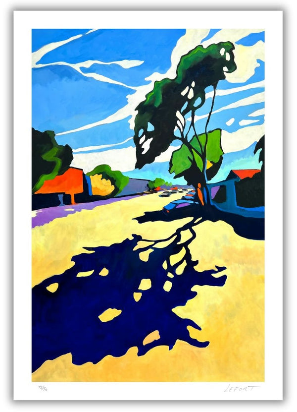 Thierry Lefort - À prendre ou à laisser - estampe