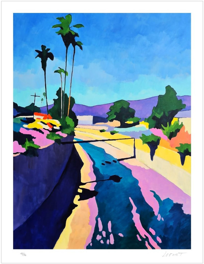 Thierry Lefort - Secret Life - estampe