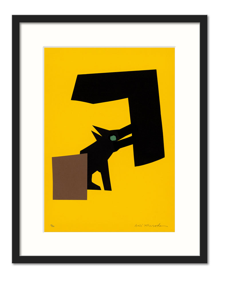 Aki Kuroda - Color 1 to 9 - prints with black frames