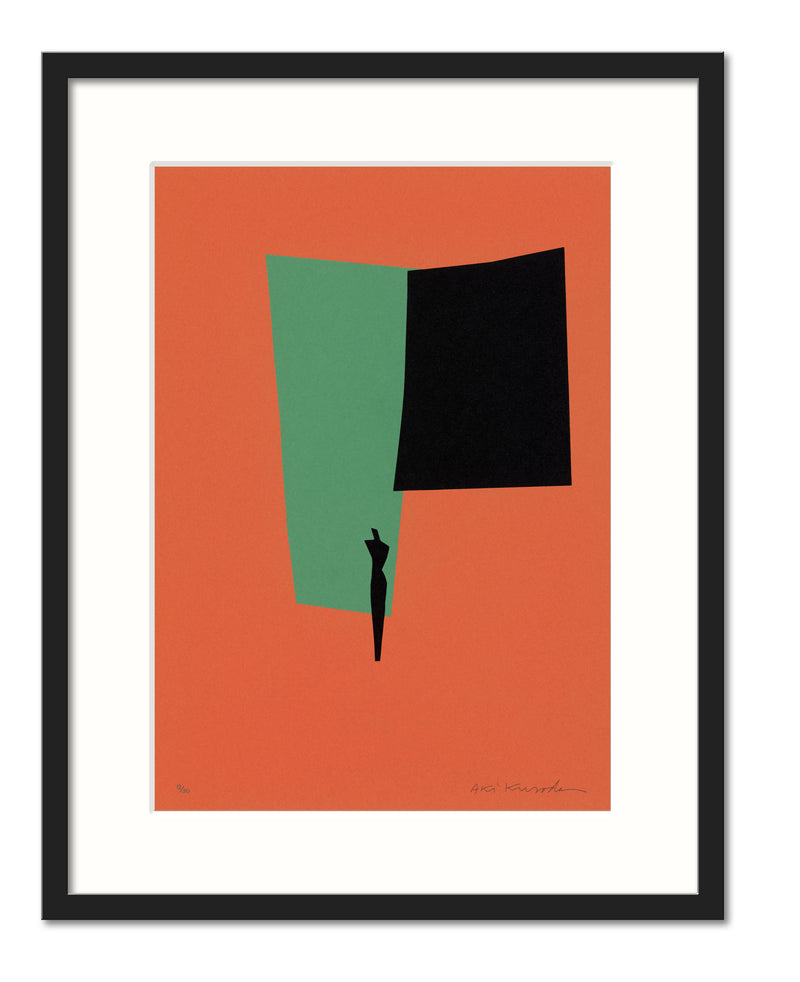 Aki Kuroda - Color 1 to 9 - prints with black frames