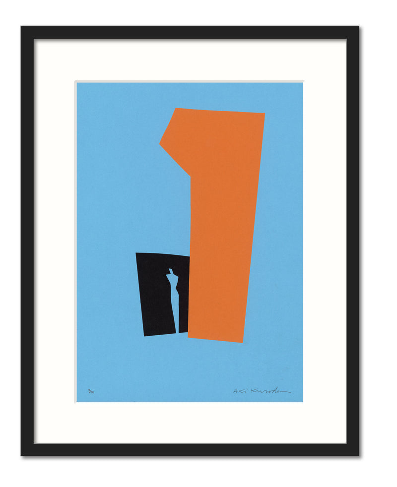 Aki Kuroda - Color 1 à 9 - estampes avec cadres noirs