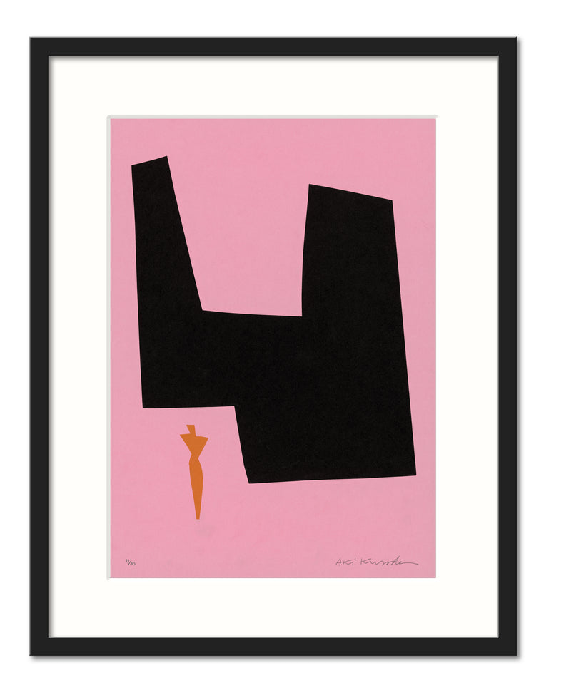 Aki Kuroda - Color 6 - print with black frame