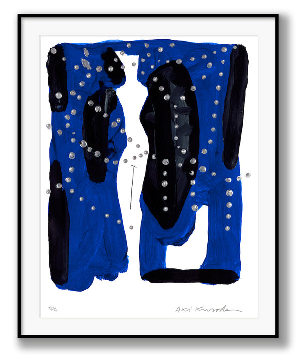 Aki Kuroda - Cosmissimo 1 - print with black frame
