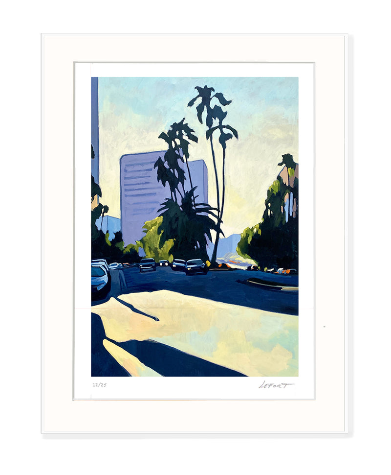 Thierry Lefort - Hollywood - print