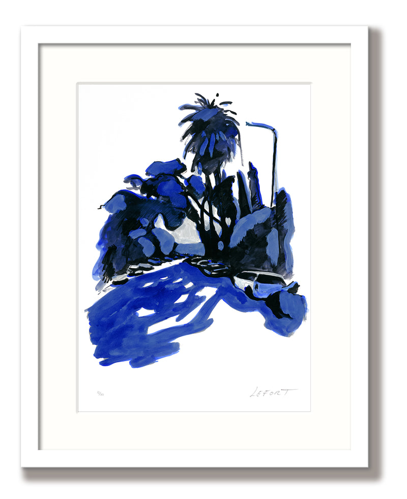 Thierry Lefort - The Morning After - white frame print