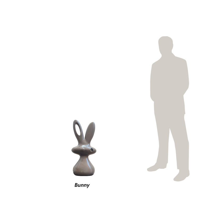 Aki Kuroda - Bunny - clay gray